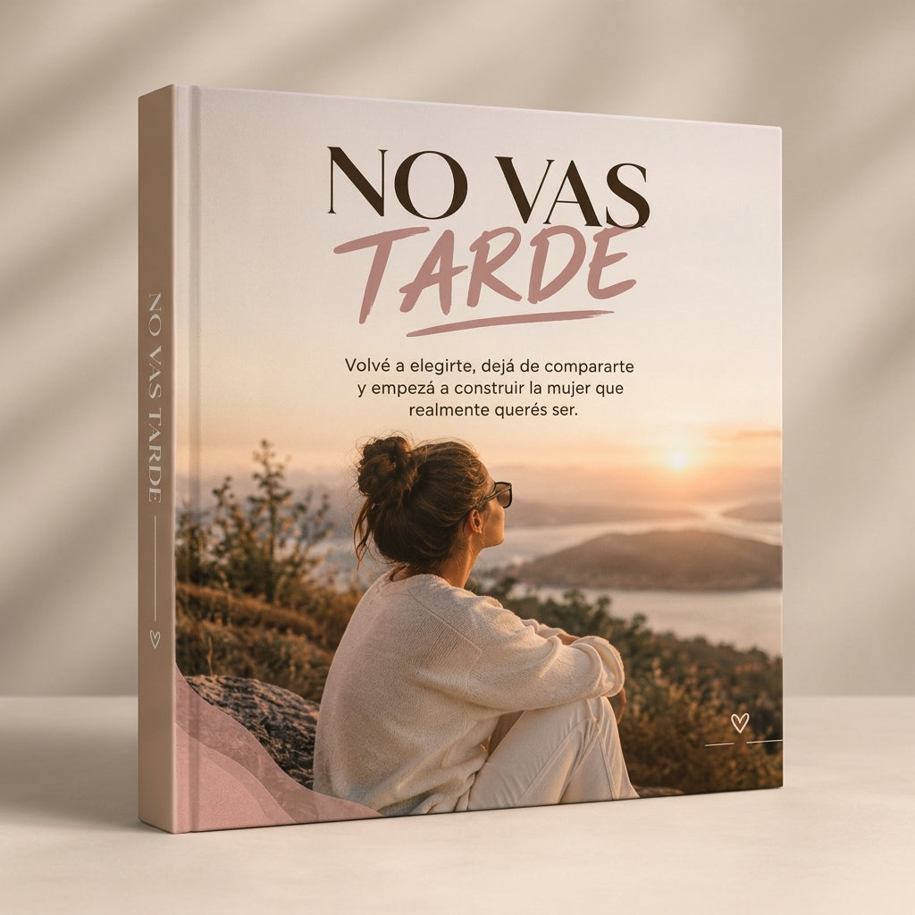 No Vas Tarde: Tu Mejor Versión Empieza Hoy + BONOS